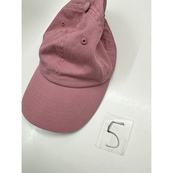 Prince & Fox Womens Baseball Hat Pink Logo Embroidered Adjustable - Picture 9 of 9